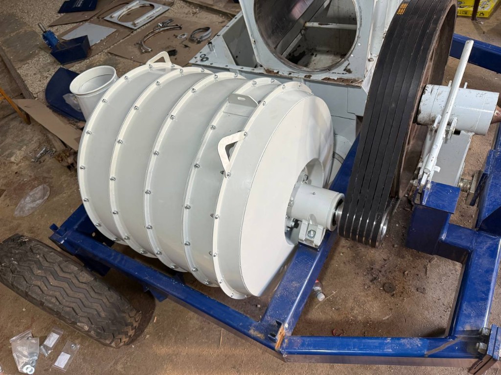 Вентилятор высокого давления TRL с ременным приводом