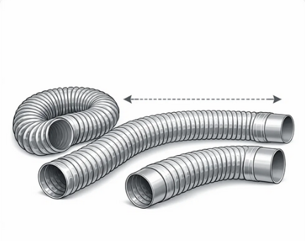 Гибкий рукав стальной