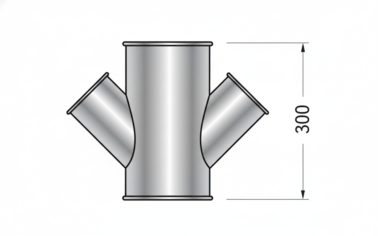 Разветвитель трёхходовой